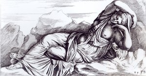 Cleopatra naar Rome gebracht in Triomf door Augustus, c.1653